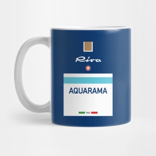 Riva Rivarama 44 Aquarama Runabout Boat Italy Mug